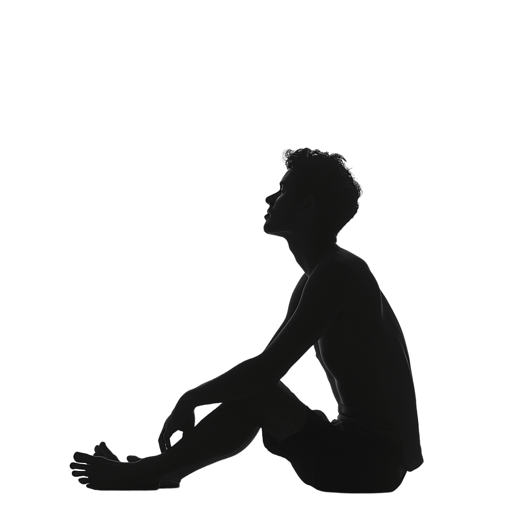person silhouette png - Rose png