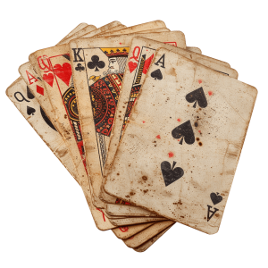 playing cards png - Rose png
