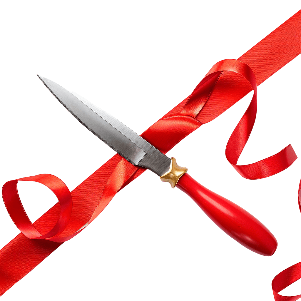 ribbon cutting png - Rose png