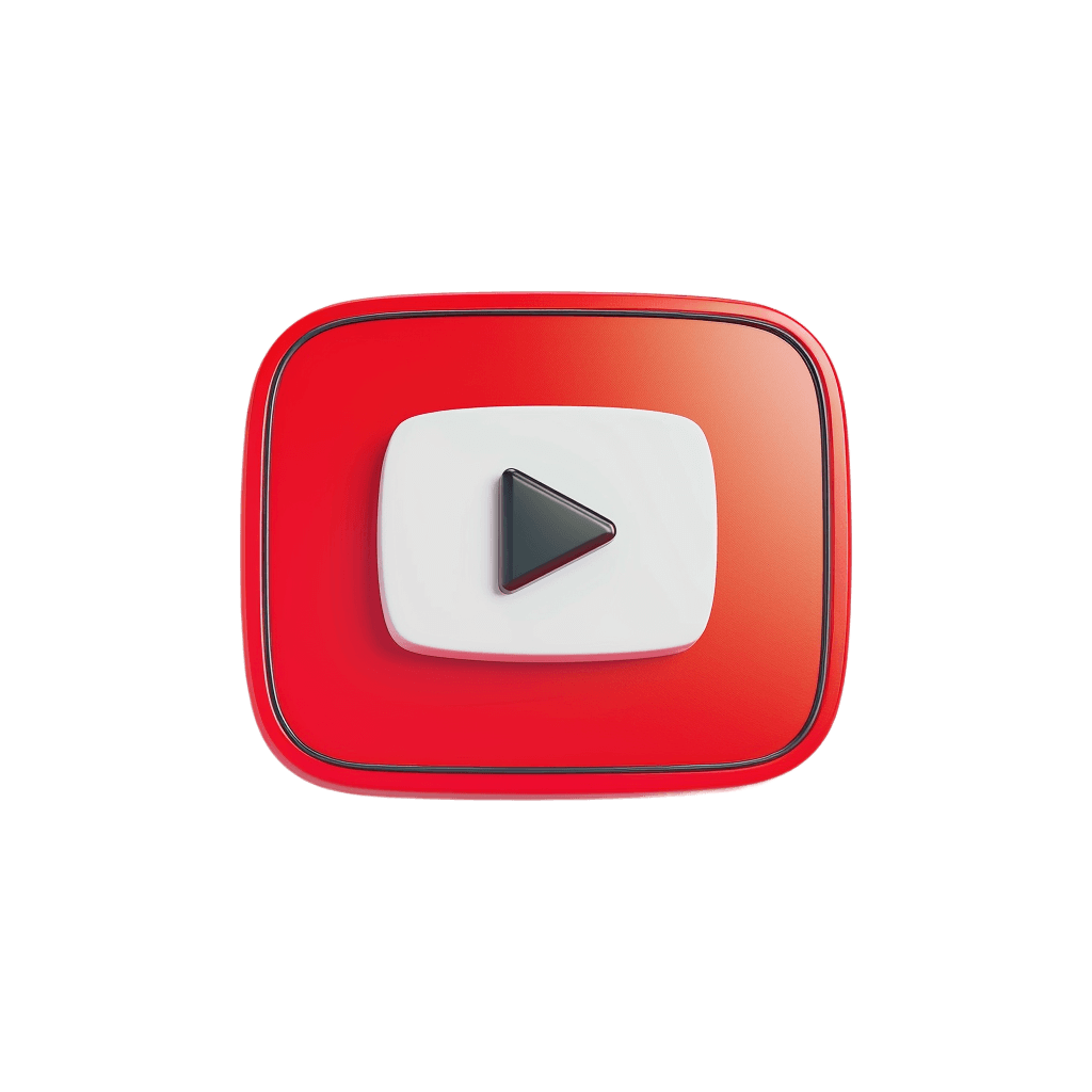 youtube play button png - Rose png