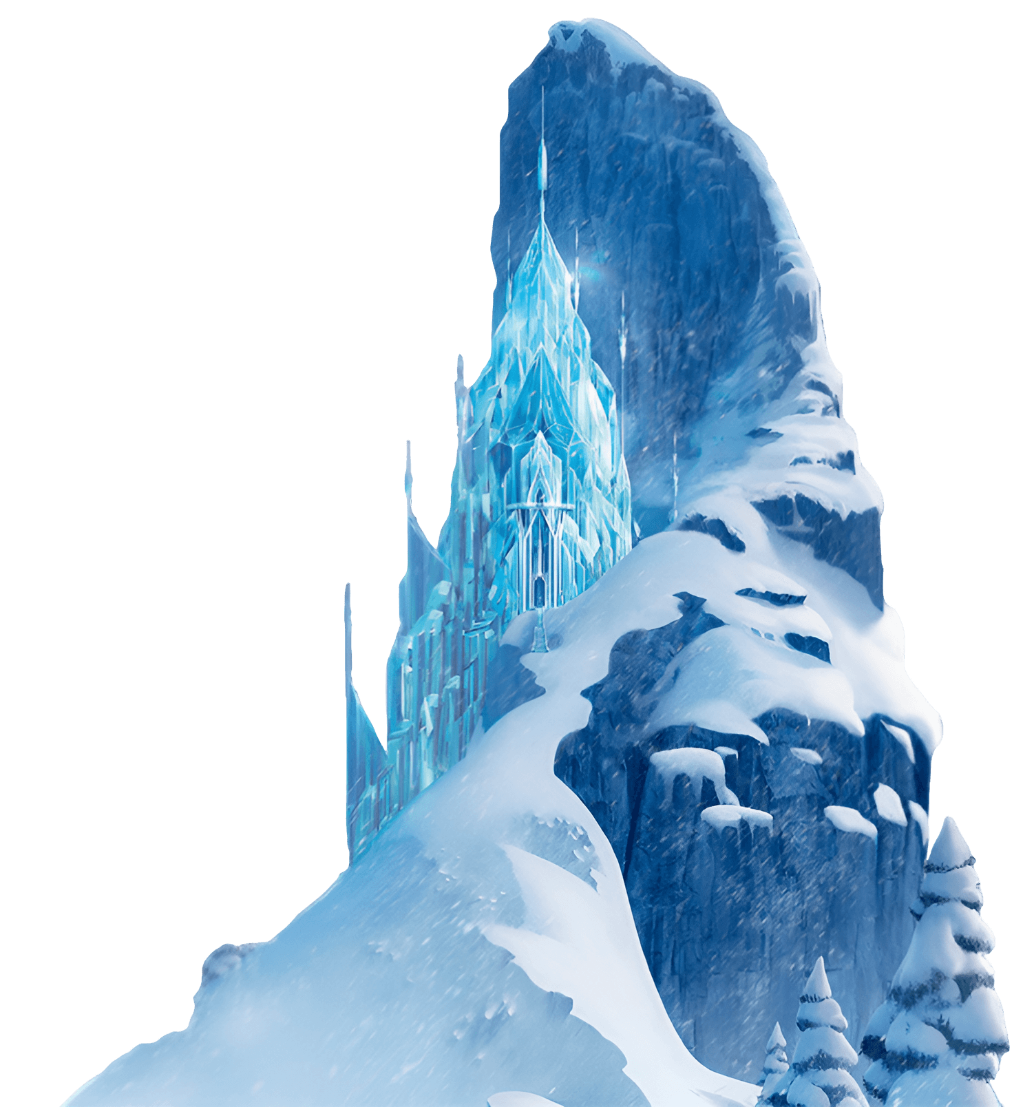castelo frozen png - Rose png