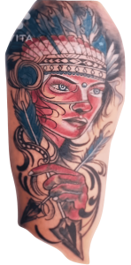 danish zehen hand tattoo png - Rose png