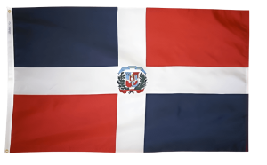 dominican republic flag - Rose png