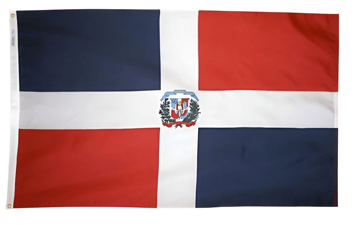 dominican republic flag - Rose png