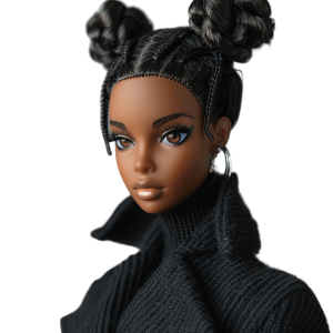 black barbie png - Rose png