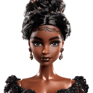 black barbie png - Rose png
