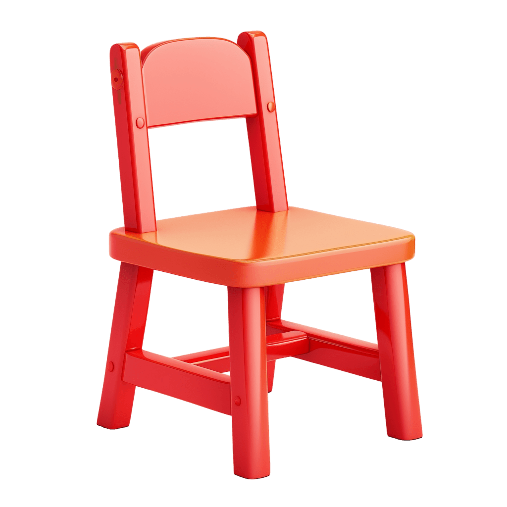 kids chair - Rose png