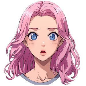 anime blush - Rose png