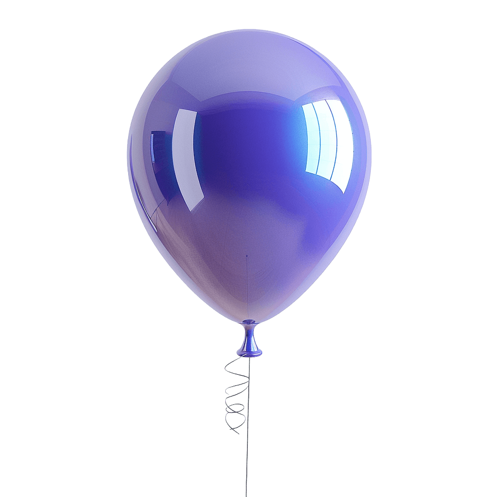 ballon - Rose png