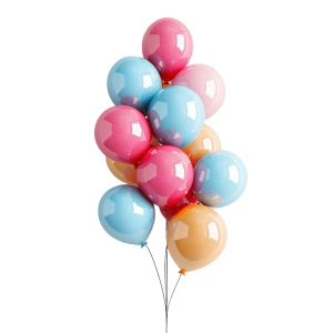 balloon decoration - Rose png