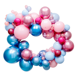 balloon decoration - Rose png