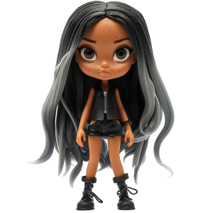 bratz wearing black outfit | Download High-Quality Transparent PNG Image