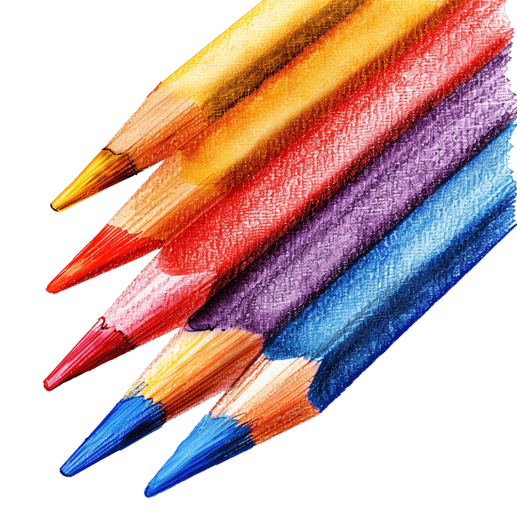 colored pencils for Art and Craft Projects | Download High-Quality Transparent PNG Image