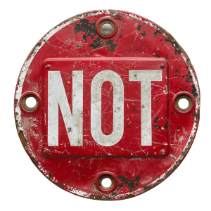 do not enter sign for Traffic and Safety Purposes | Download High-Quality Transparent PNG Image