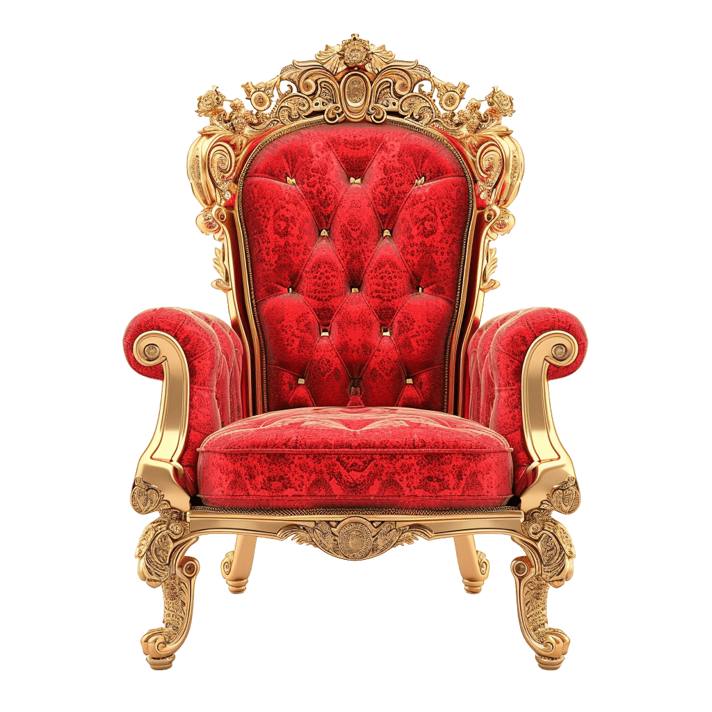 royal chair Throne Design | Download High-Quality Transparent PNG Image