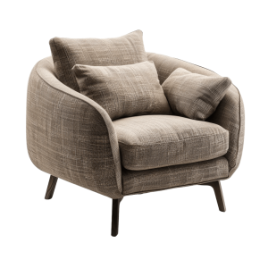 sofa chair for home and office décor | Download High-Quality Transparent PNG Image