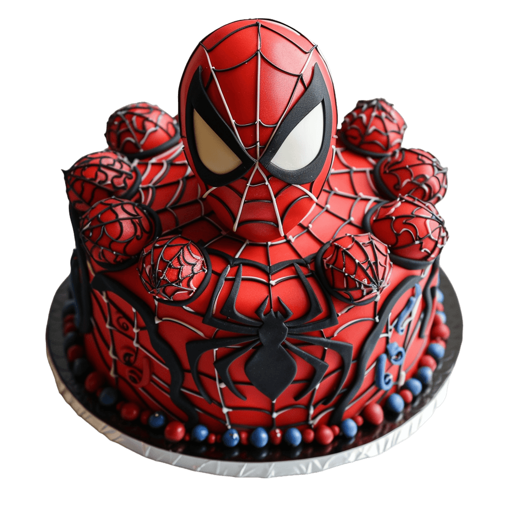spiderman cake | Download High-Quality Transparent PNG Image
