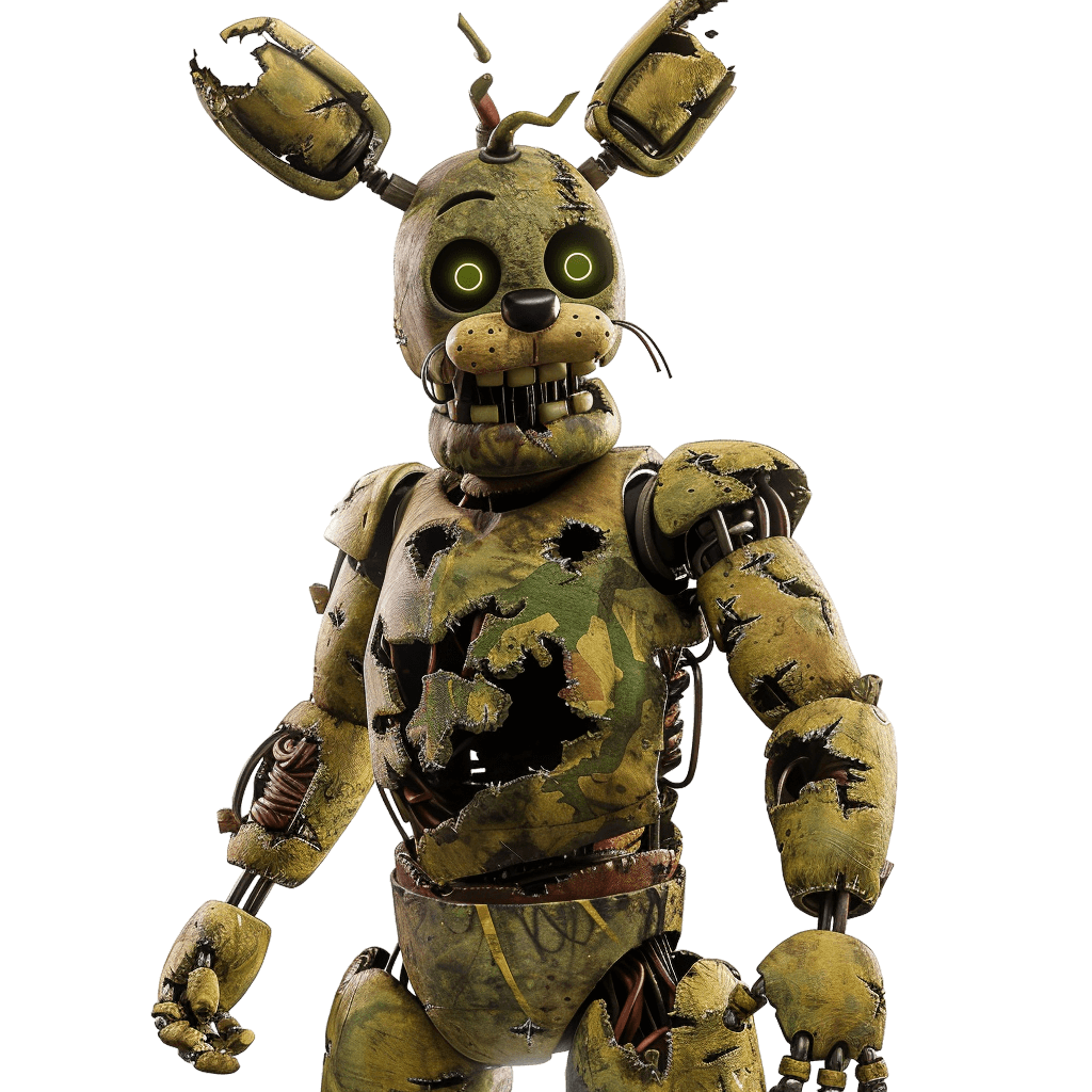 springtrap Digital Artwork | Download High-Quality Transparent PNG Image