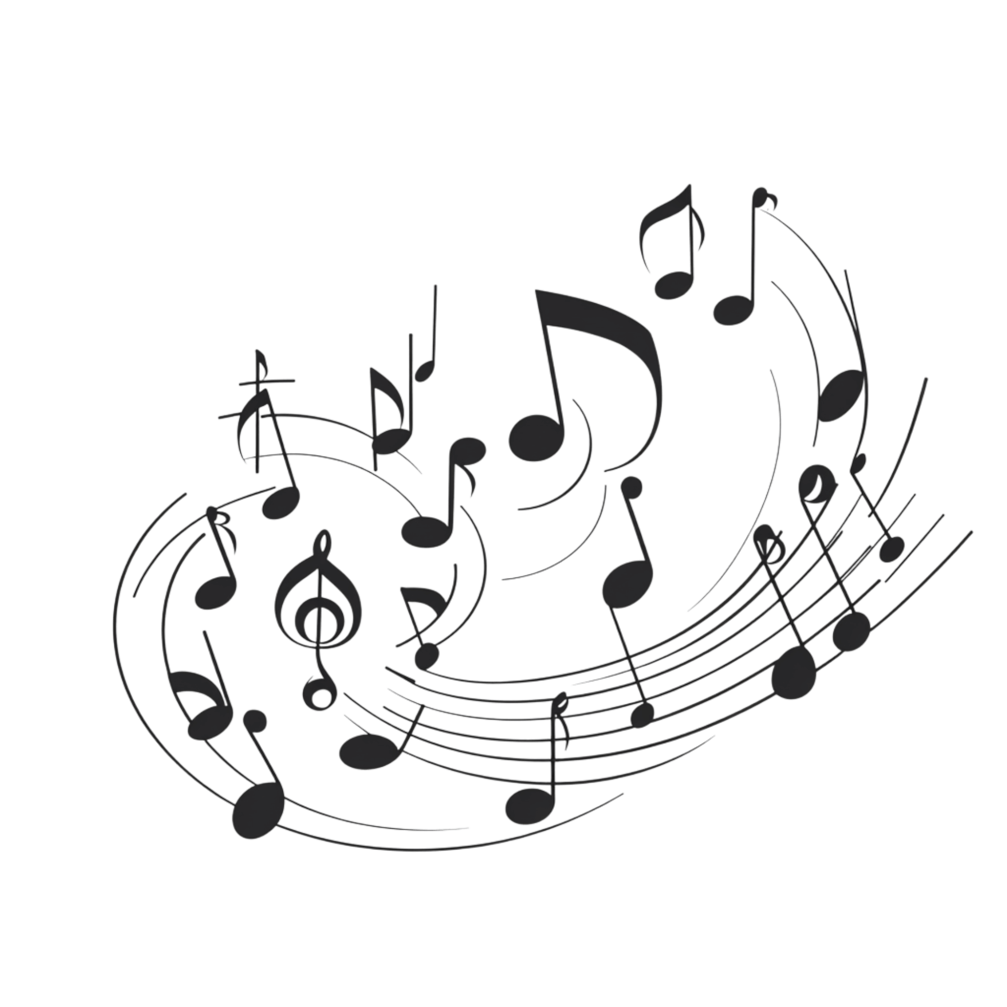 notas musicais png Image | Download High-Quality Transparent PNG Image