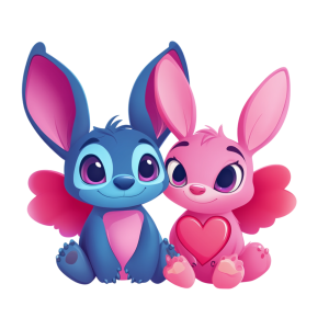 stitch e angel png Cute Love Moments | Download High-Quality Transparent PNG Image