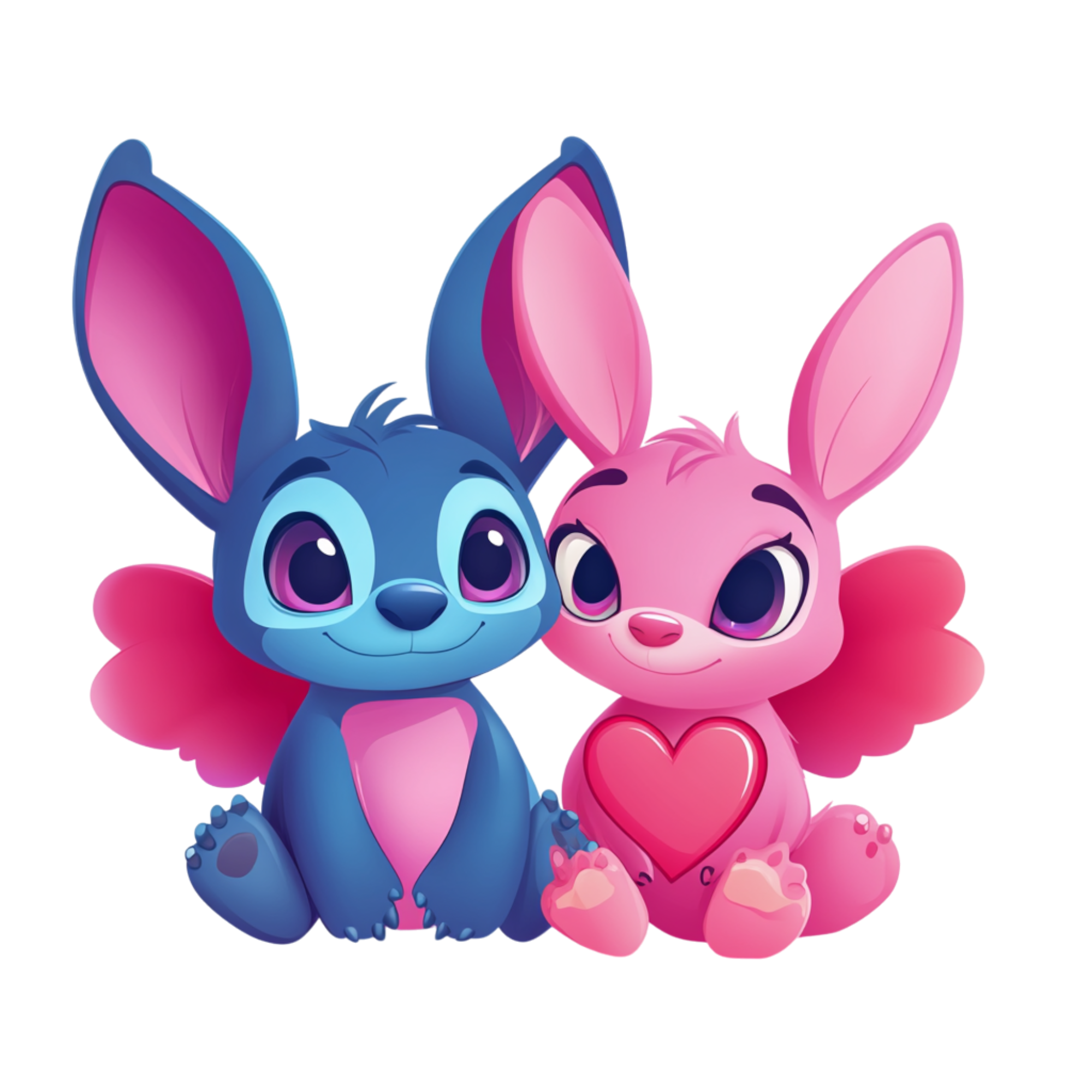 stitch e angel png Cute Love Moments | Download High-Quality Transparent PNG Image