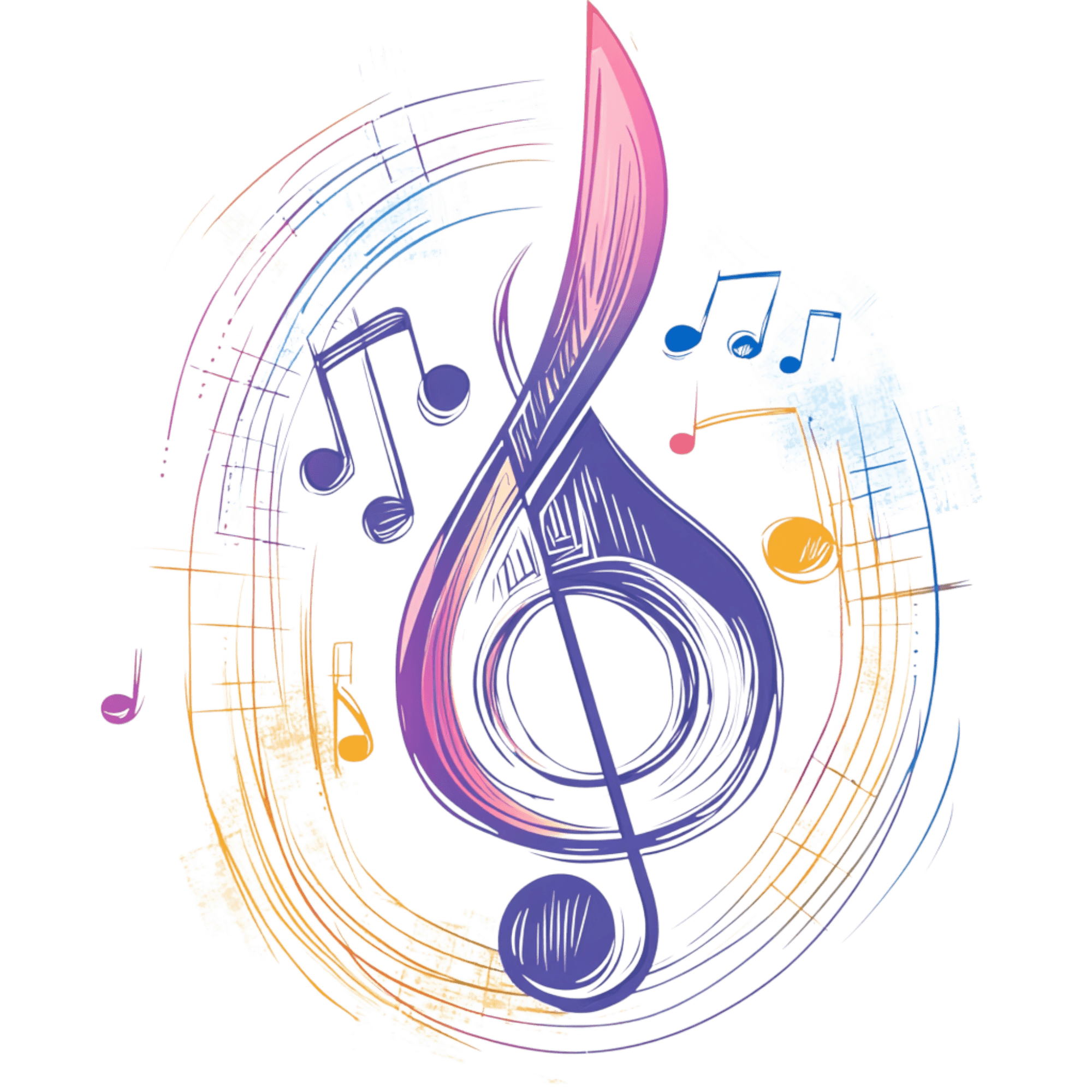 notas musicais png | Download High-Quality Transparent PNG Image