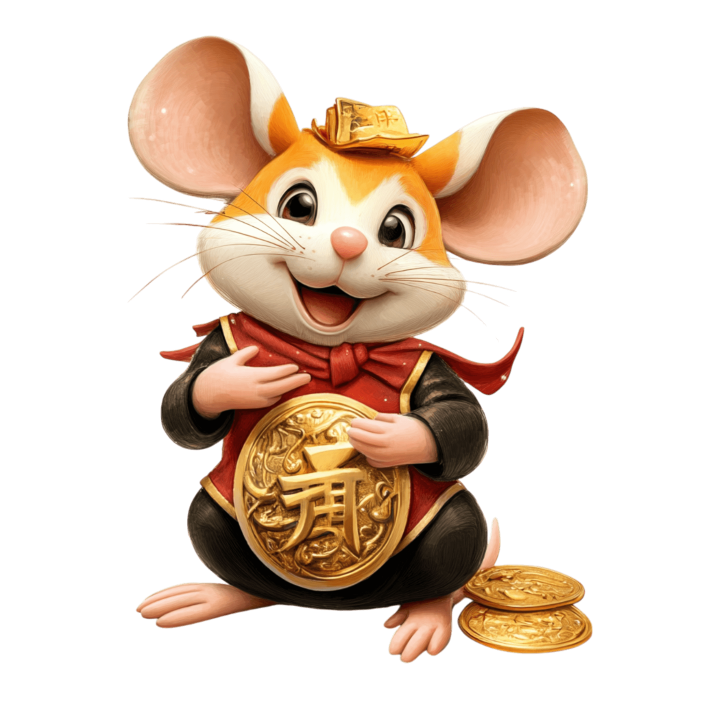 fortune mouse illustration perfect for Lunar New Year and festive projects | Download High-Quality Transparent PNG Image 1 fortune mouse illustration perfect for Lunar New Year and festive projects | Download High-Quality Transparent PNG Image