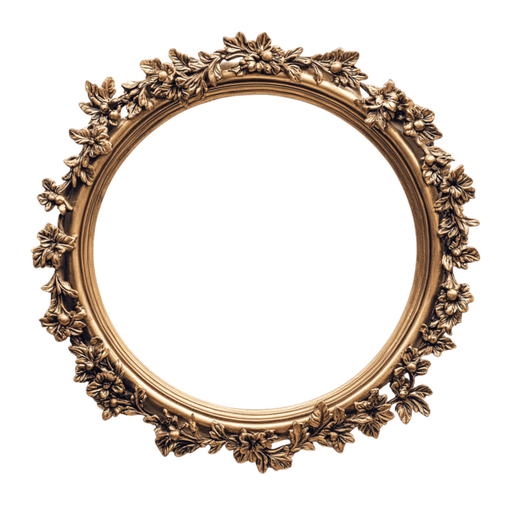 round frame for invitations and decorative layouts | Download High-Quality Transparent PNG Image