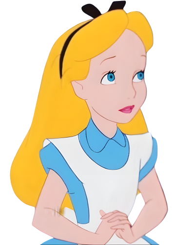 alice in wonderland png - Rose png