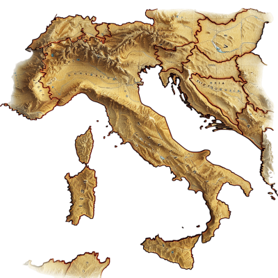 map of italy png, free download - Rose png