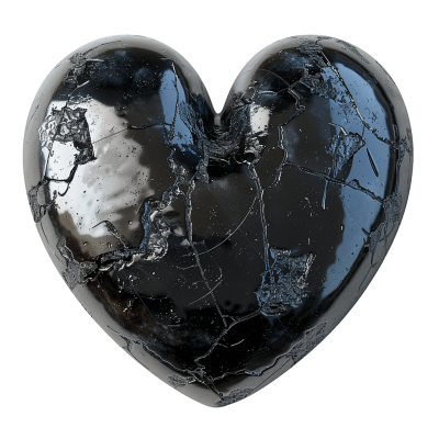 black heart png - Rose png