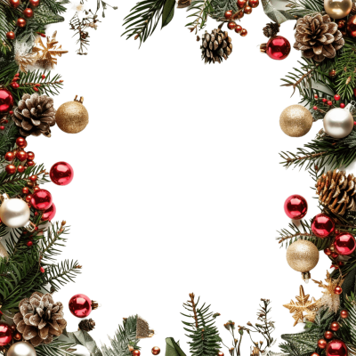christmas garland png - Rose png