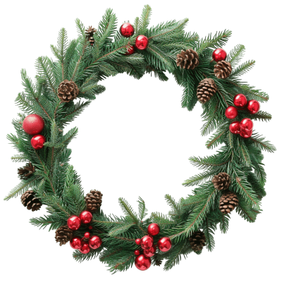 christmas garland png - Rose png