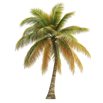 coconut tree for nature and beach projects | Download High-Quality Transparent PNG Image