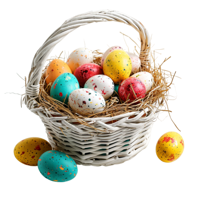 easter basket png - Rose png