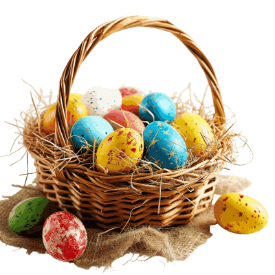 easter basket png - Rose png