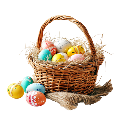 easter basket png - Rose png