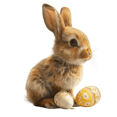 easter bunny png - Rose png