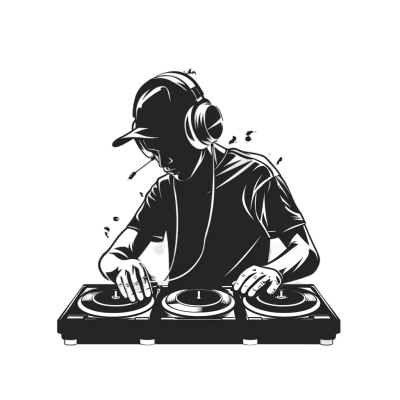 dj logo png - Rose png