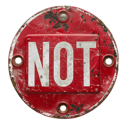 do not enter sign for Traffic and Safety Purposes | Download High-Quality Transparent PNG Image