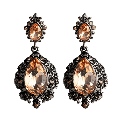 earring png - Rose png