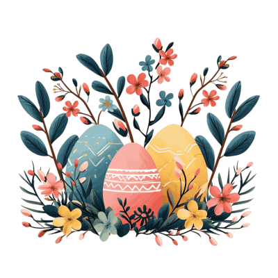 easter egg png - Rose png