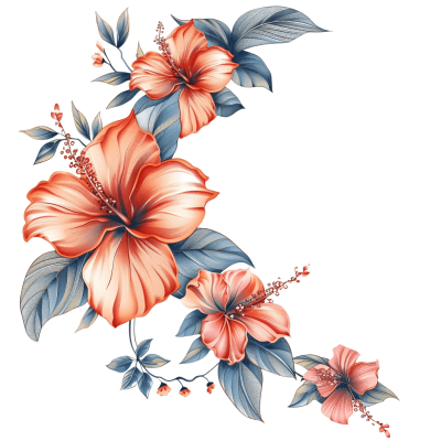 flower decoration png - Rose png