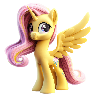 fluttershy png - Rose png