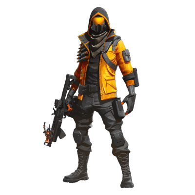 free fire character png - Rose png