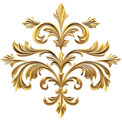 golden design png - Rose png
