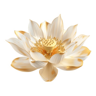 golden lotus png - Rose png