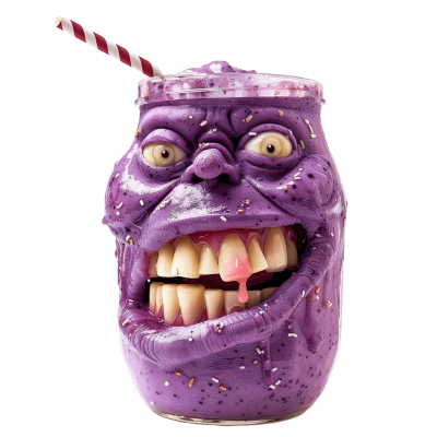 grimace shake png - Rose png