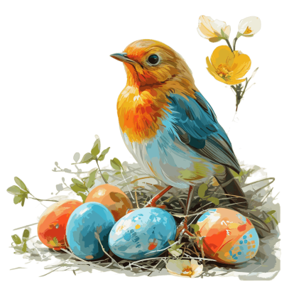 easter egg png - Rose png