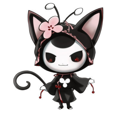 kuromi png - Rose png